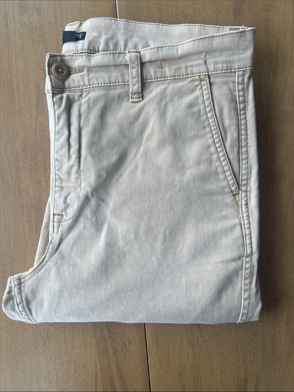 JCREW Women's khaki Classic Straight, Slim Fit - 28 - EUC